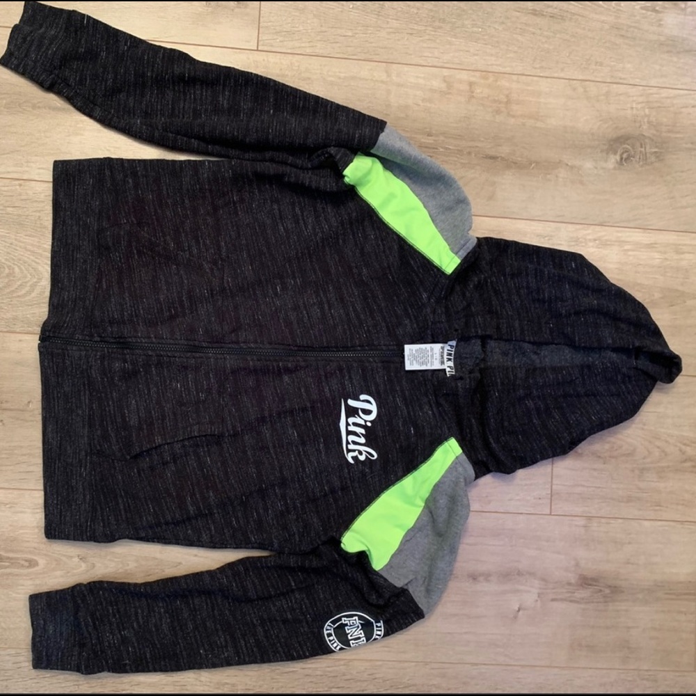 VS PINK ZIP UP JACKET
